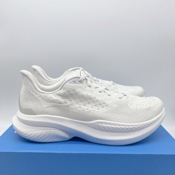 Hoka One One Mach 6 Womens Running Shoes Sneaker White Size US 10 - Picture 5 of 12